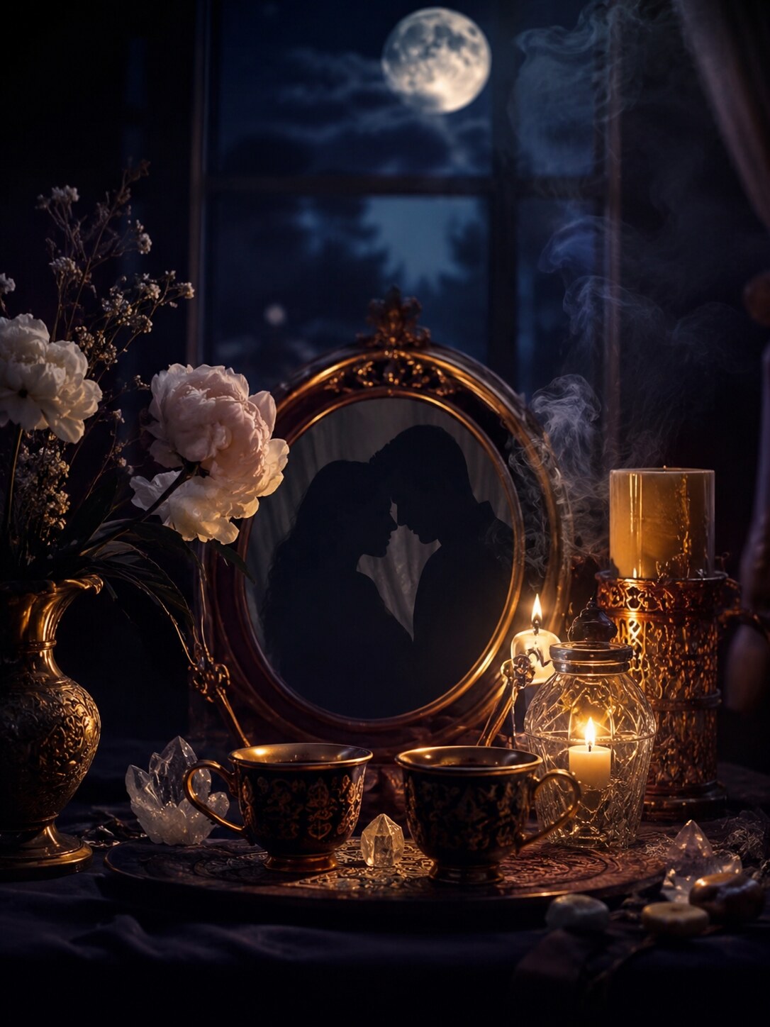 Ambiance symbolique pour les consultations d'amour