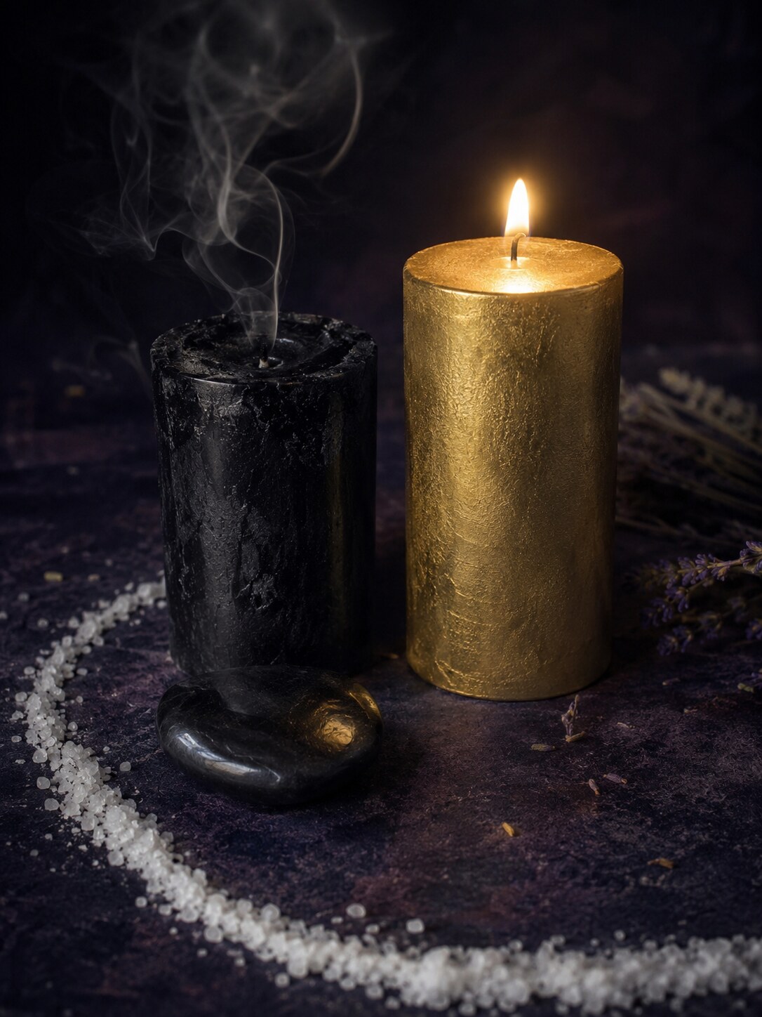 Ambiance sobre autour des influences et de la magie noire